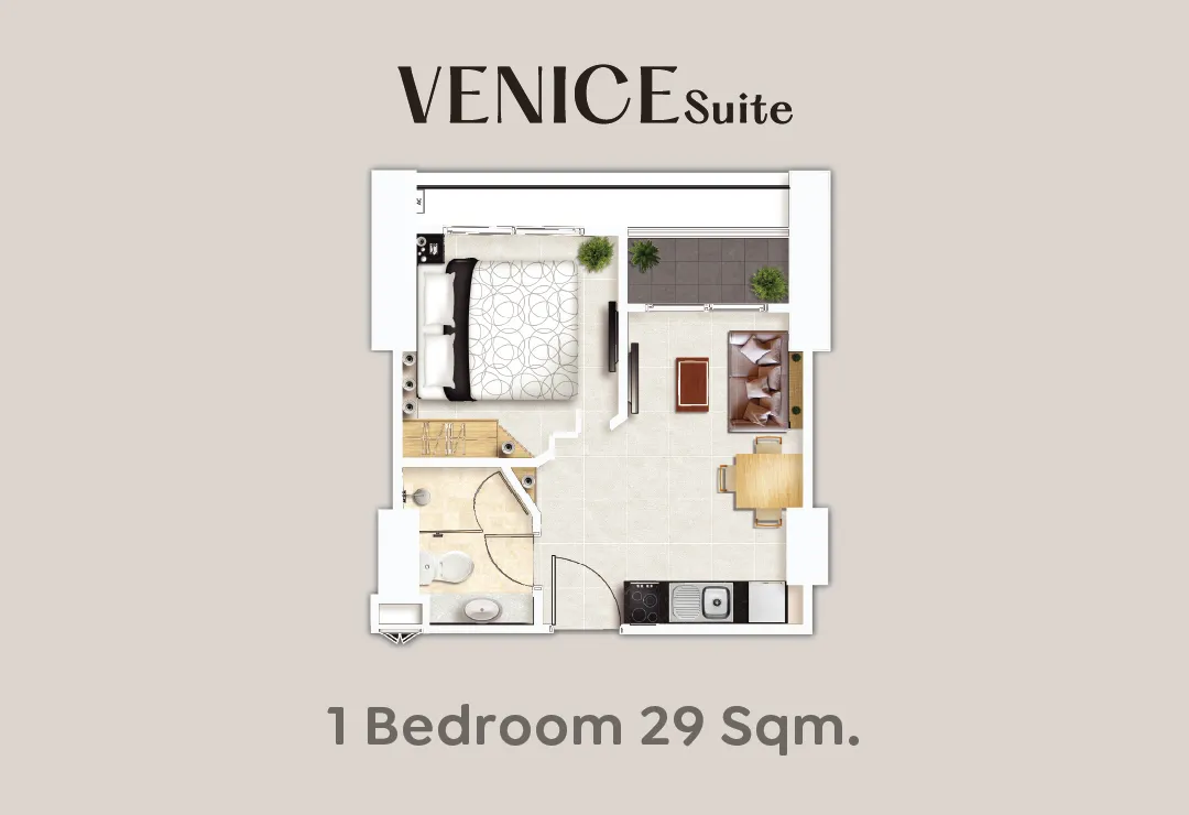 Marina Golden Bay 1 Bedroom Picture